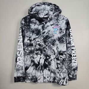 Arsenic Kids Black & White Tie-Dye Hoodie, Size 10-12* ~ VGUC